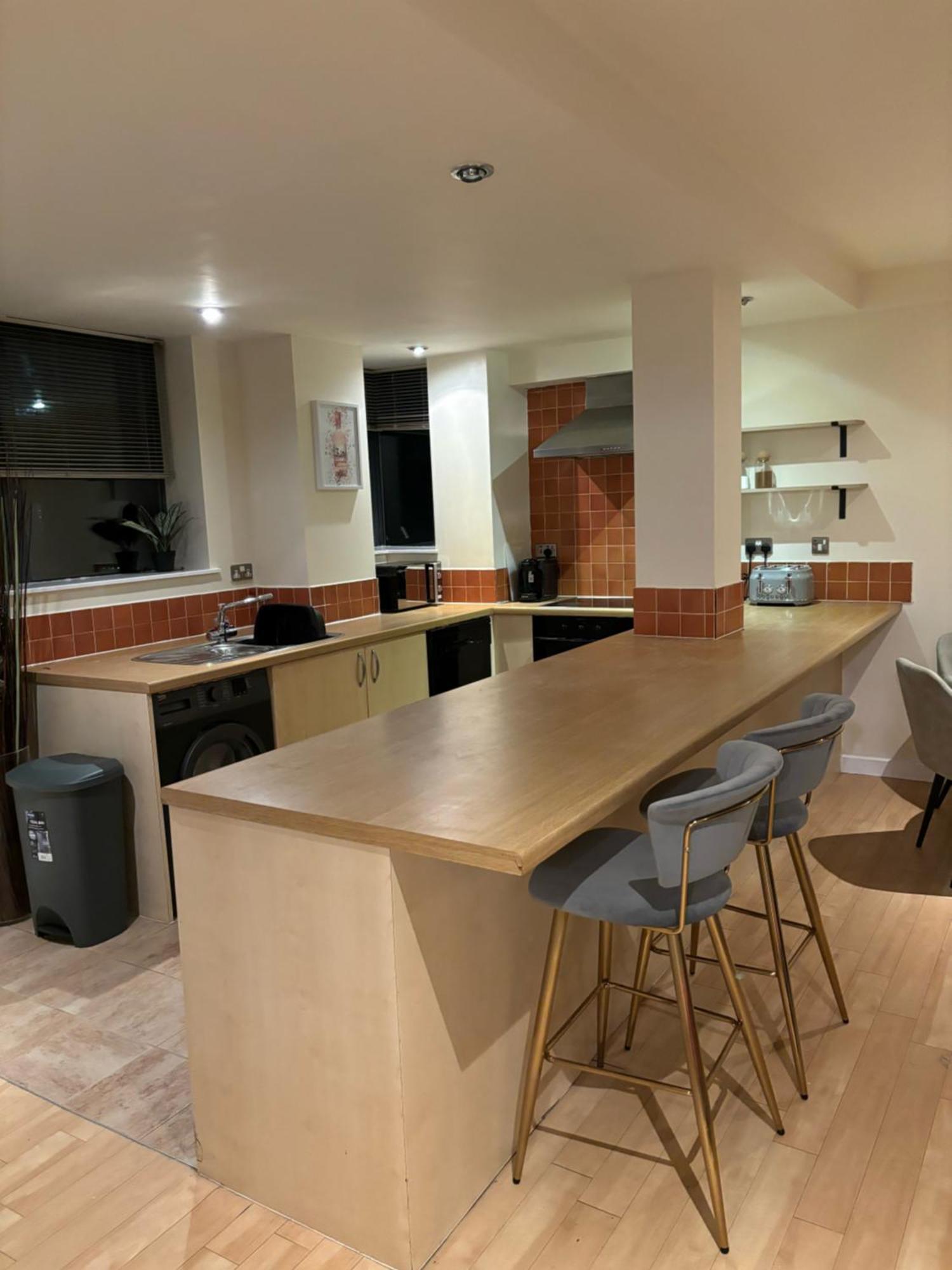 Modern 2 Bdr Flat In Nottingham City Centre With Free Parking Extérieur photo